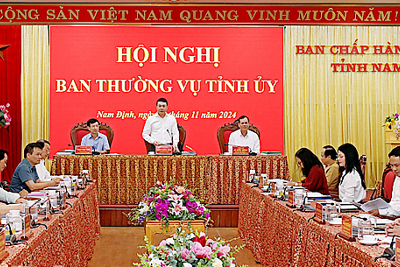 Nam Định phấn đấu thực hiện thắng lợi các mục tiêu, nhiệm vụ của năm 2025