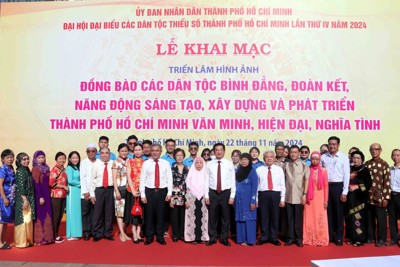 TP Hồ Chí Minh khai mạc triển lãm ảnh đồng bào các dân tộc thiểu số