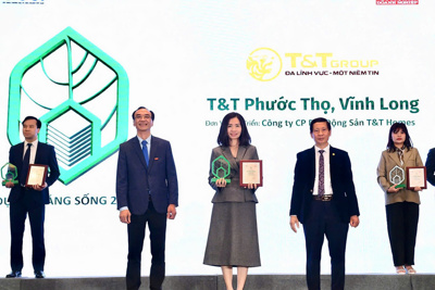 Dự án Khu dân cư Phước Thọ của T&T Group được vinh danh  