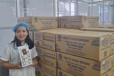 Cacao Mekong nâng tầm giá trị cacao Việt Nam