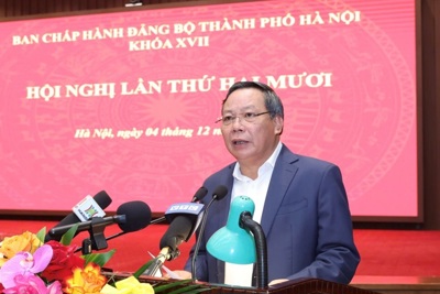 Ban Chấp hành Đảng bộ TP Hà Nội xem xét Chương trình công tác năm 2025