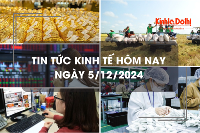 Tin tức kinh tế 5/12: xuất khẩu gạo đạt kỷ lục mới 