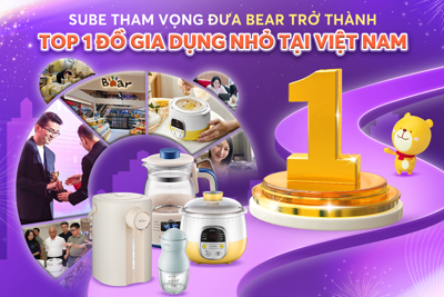 SUBE tham vọng đưa Bear trở thành TOP 1 đồ gia dụng nhỏ tại Việt Nam