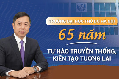 Trường Đại học Thủ đô Hà Nội-65 năm tự hào truyền thống, kiến tạo tương lai