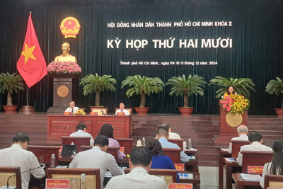 HĐND TP Hồ Chí Minh thông qua 51 nghị quyết