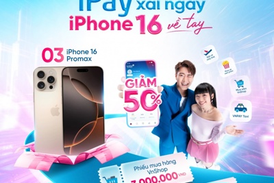 Bùng nổ cuối năm, VietinBank iPay Mobile tặng iPhone 16 cho người dùng