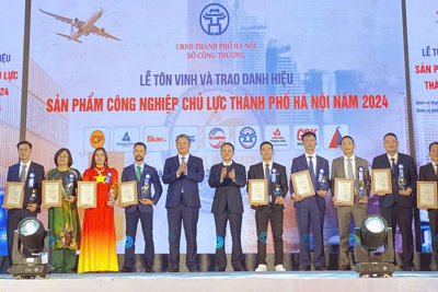 36 sản phẩm được Hà Nội công nhận sản phẩm công nghiệp chủ lực 2024