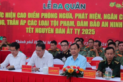 Tấn công, trấn áp 5 loại tội phạm trong dịp Tết Nguyên đán 2025