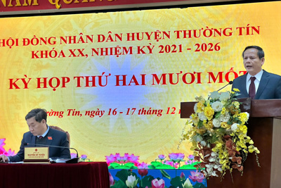 Cơ quan điều tra huyện Thường Tín xử lý 34 vụ án hình sự trọng điểm