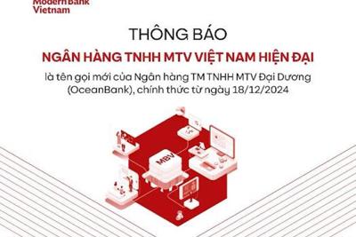 Ocean Bank chính thức đổi tên thành MBV, bổ nhiệm loạt lãnh đạo mới