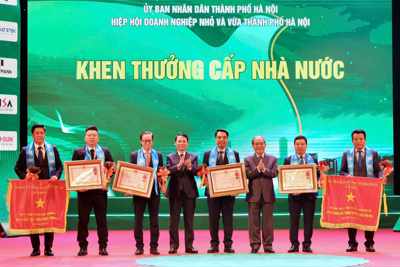 Hà Nội tôn vinh doanh nghiệp, doanh nhân Thăng Long tiêu biểu 2024