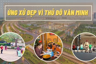 Ứng xử đẹp vì thủ đô văn minh