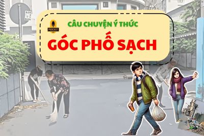 Câu chuyện ý thức: Góc phố sạch