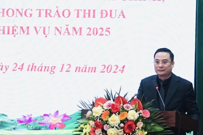 Năm 2025, huyện Thanh Oai phấn đấu thu ngân sách gần 1.700 tỷ đồng 