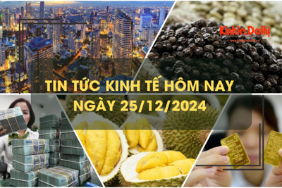 Tin tức kinh tế 25/12: xuất khẩu hồ tiêu trở lại thời kỳ hoàng kim