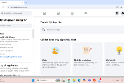 Cách xác thực tài khoản Facebook, Tiktok sau ngày 25/12