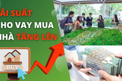 Lãi suất cho vay mua nhà có thể tăng nhẹ từ đầu năm 2025