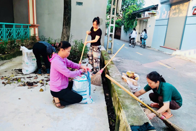 Huyện Thạch Thất giữ gìn thôn, tổ dân phố sáng- xanh- sạch - đẹp- an toàn