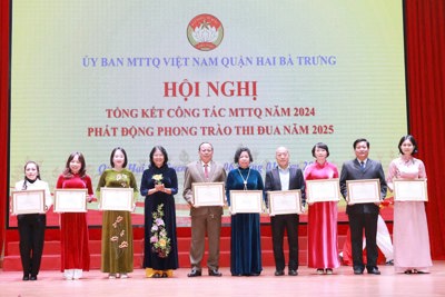 Quận Hai Bà Trưng: MTTQ thực hiện nhiều phần việc hiệu quả thiết thực