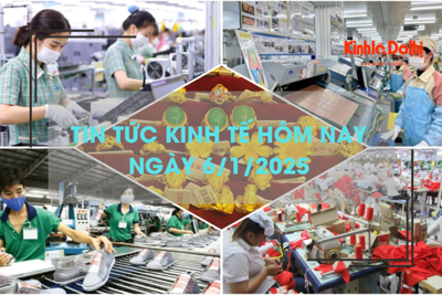 Tin tức kinh tế 6/1: giải ngân FDI năm 2024 cao nhất từ trước đến nay