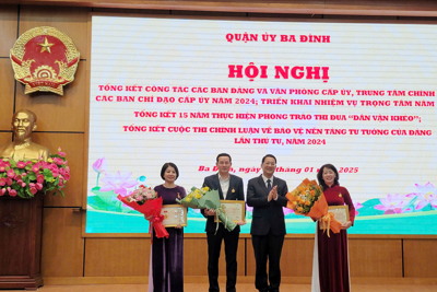 Quận Ba Đình: xây dựng hơn 4.100 mô hình dân vận khéo 