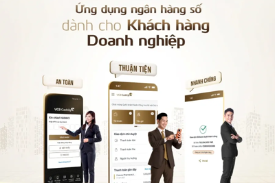 Vietcombank ra mắt VCB CashUp Mobile dành cho khách hàng doanh nghiệp