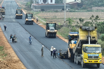 Đẩy nhanh tiến độ GPMB dự án giao thông trọng điểm:Cần sự quyết liệt, thống nhất