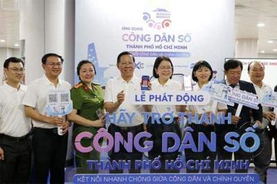 TP Hồ Chí Minh phát động phong trào "Hãy trở thành công dân số"