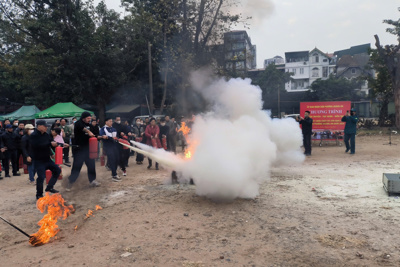 Tăng cường công tác phòng cháy chữa cháy tại Quảng An