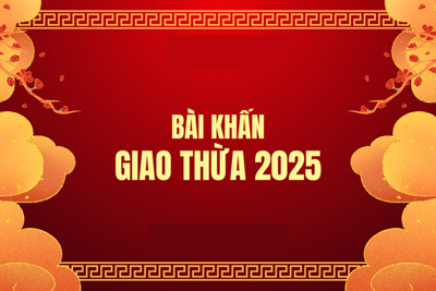 Văn khấn cúng giao thừa năm Ất Tỵ 2025 đầy đủ theo truyền thống Việt Nam