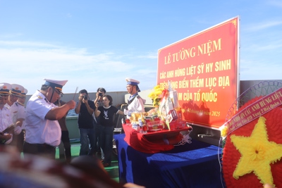 [Mùa Xuân trên vùng biển tiền tiêu]: Bài cuối: "Vượt trên ngọn phong ba, giữ mùa Xuân quê nhà"