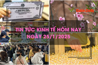 Tin tức kinh tế 25/1: Đào Nhật Tân tăng giá mạnh 