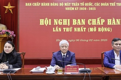 Chỉ định nhân sự Ban Chấp hành Đảng ủy Mặt trận Tổ quốc, các đoàn thể T.Ư