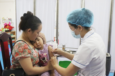 Hà Nội: chiến dịch tiêm vaccine sởi trẻ đủ 6 tháng đến dưới 9 tháng tuổi