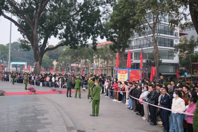 Vĩnh Phúc: rộn rã, tưng bừng ngày hội nhập ngũ 