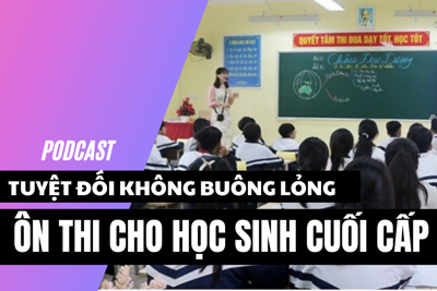  Tuyệt đối không buông lỏng ôn thi cho học sinh cuối cấp