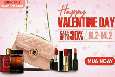 Dịp lễ Valentine, nhiều sàn thương mại điện tử, siêu thị giảm giá tới 50%  