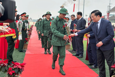 195 tân binh huyện Thường Tín phát huy truyền thống đất danh hương, khoa bảng