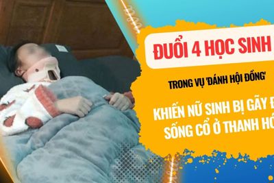 Đuổi 4 học sinh trong vụ 'đánh hội đồng' ở tỉnh Thanh Hóa