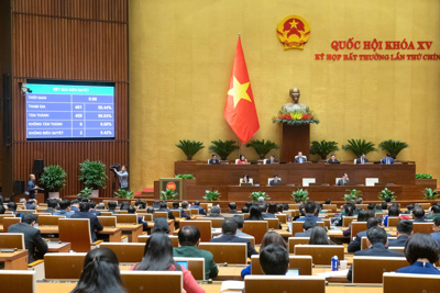 Quốc hội thông qua Luật Ban hành Văn bản quy phạm pháp luật (sửa đổi): bổ sung nội dung về tham vấn chính sách