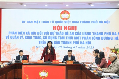 Hà Nội: thay đổi quy định về quản lý, khai thác hè, đường cho phù hợp