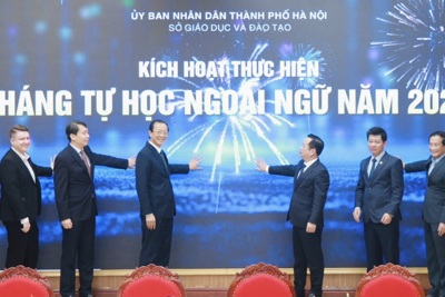 Hà Nội chính thức kích hoạt Tháng tự học ngoại ngữ năm 2025