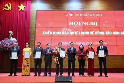 Quảng Ninh: hợp nhất, tổ chức lại các cơ quan chuyên môn thuộc UBND tỉnh