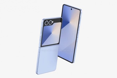 Lộ ảnh render sắc nét của Galaxy Z Flip7