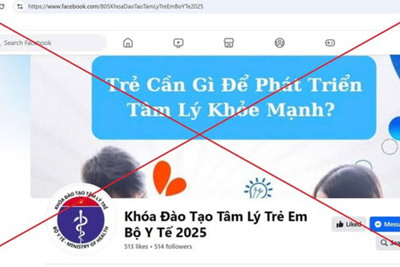 Giả mạo Fanpage Bộ Y tế, ghép ảnh bác sĩ lừa đảo khóa học tâm lý