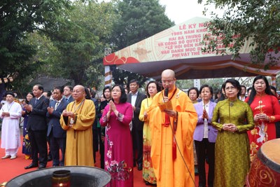 Lễ hội Đền Hai Bà Trưng trở thành di sản văn hóa phi vật thể quốc gia