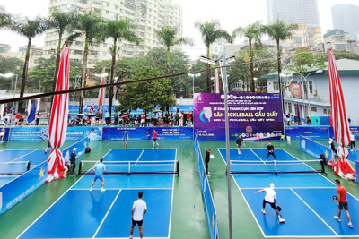 Các nội dung thi đấu Giải "Pickleball Báo Kinh tế & Đô thị lần thứ I-2025"