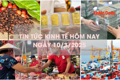 Tin tức kinh tế 10/3: giá cà phê tăng mạnh 