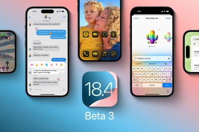 Apple phát hành iOS 18.4 beta 3