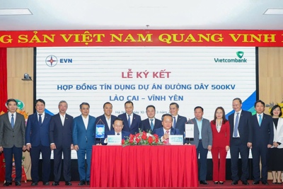 Vietcombank cấp tín dụng cho Dự án Đường dây 500kV Lào Cai – Vĩnh Yên